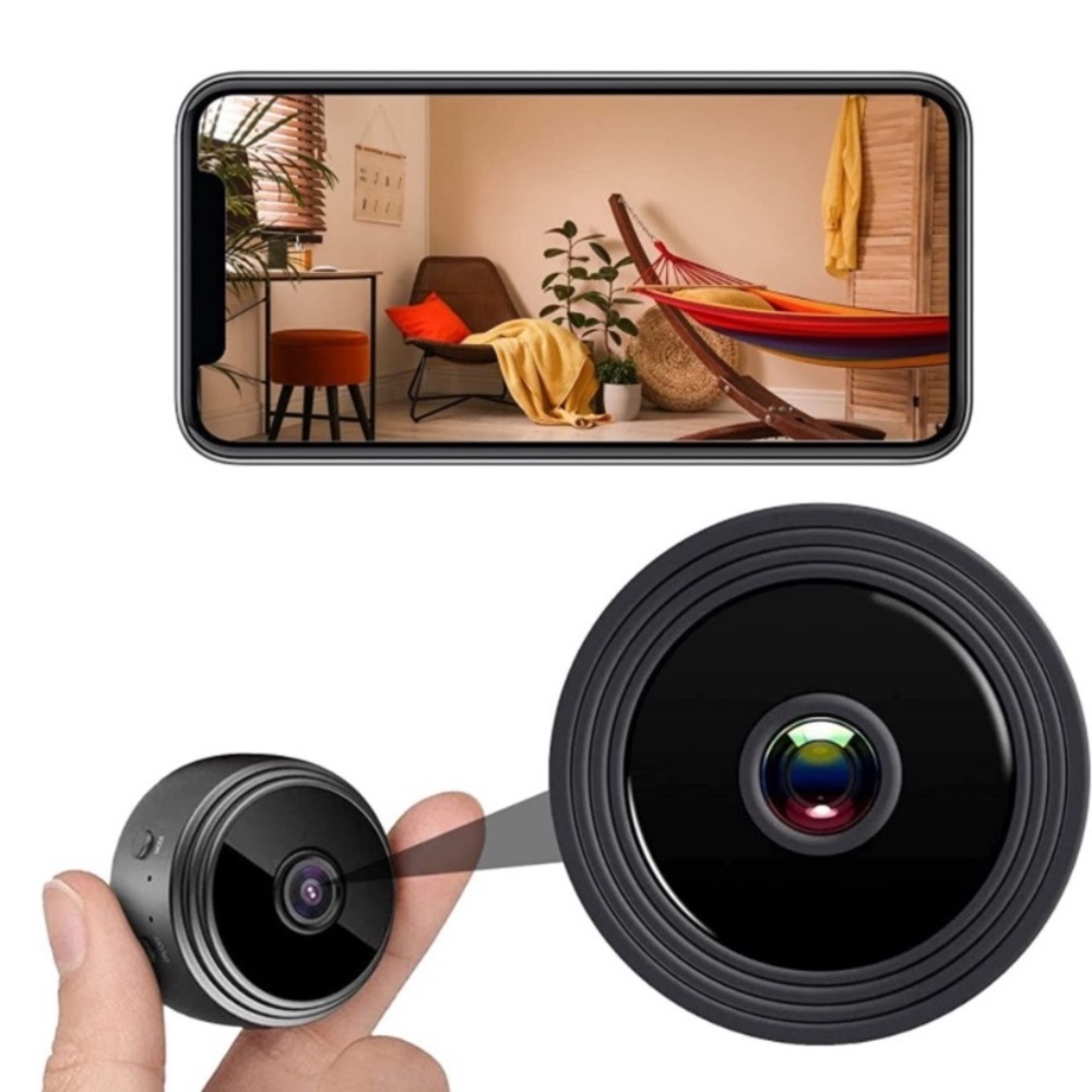 Mini Security Camera. Indoor Hidden Cam.